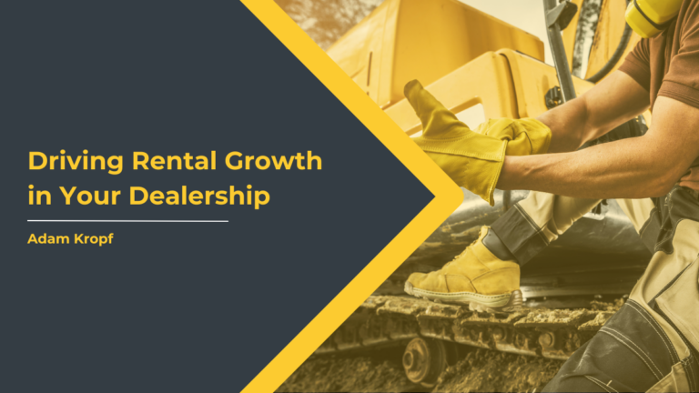 Driving Rental Growth in Your Dealership