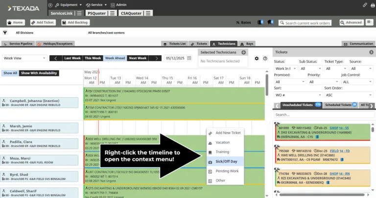 Technician Scheduler 4