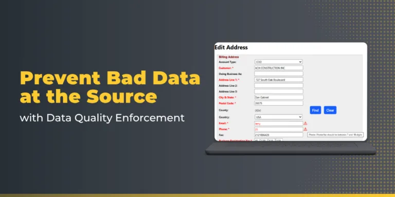 Prevent Bad Data at the Source with Data Quality Enforcement | Texada Software | Equipment Growth Platform Prevent Bad Data at the Source with Data Quality Enforcement